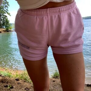PANGAIA - Baby Pink Shorts
